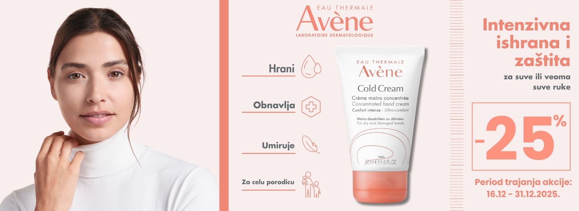 Avene Cold ruke 12/25 brend - Srbotrade